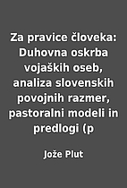 Za pravice človeka: Duhovna oskrba…
