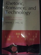 Rhetoric, Romance, and Technology: Studies…