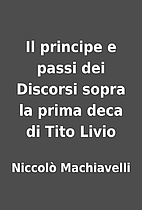 Il principe e passi dei Discorsi sopra la…