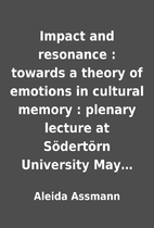 Impact and resonance : towards a theory of…