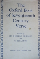 The Oxford Book of Seventeenth Century Verse…