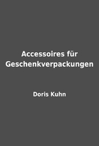 Accessoires für Geschenkverpackungen by…