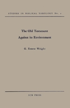 The Old Testament against its environment by…