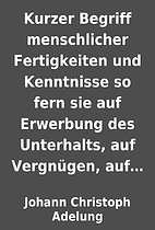 Kurzer Begriff menschlicher Fertigkeiten und…