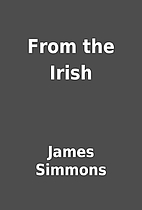 From the Irish by James Simmons