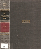 The Interpreter's Bible, Vol. 10:…