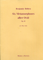 Six Metamorphoses after Ovid. Op. 49. For…