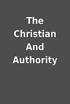 The Christian And Authority