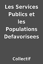 Les Services Publics et les Populations…