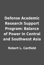Defense Academic Research Support Program:…