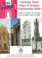 Greater Manchester Region Heritage Open Days…
