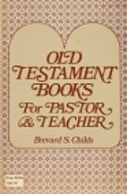 Old Testament books for pastor and teacher…