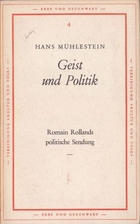 Geist und Politik by Hans Mühlestein