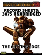 Record Sheets: 3075 Unabridged - The Cutting…