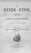 Le code civil 1804-1904 : livre de…