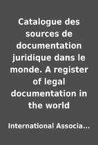 Catalogue des sources de documentation…