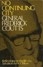 No Continuing City by Frederick L. Coutts