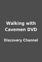 Walking with Cavemen DVD by Discovery…