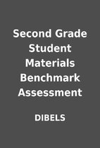 Second Grade Student Materials Benchmark…
