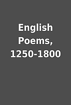 English Poems, 1250-1800