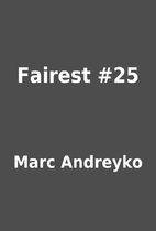 Fairest #25 by Marc Andreyko