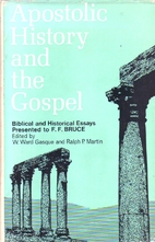 Apostolic history and the Gospel: Biblical…