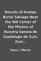 Results of Human Burial Salvage Near the NW…