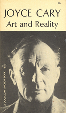 Art and Reality by Joyce Cary