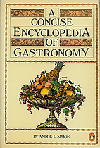 A Concise Encyclopedia of Gastronomy by…