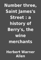 Number three, Saint James's Street : a…
