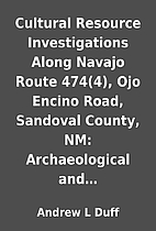Cultural Resource Investigations Along…
