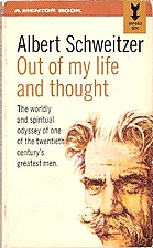 Out of My Life and Thought: An Autobiography…