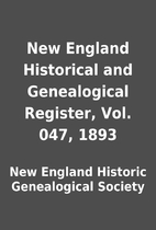 New England Historical and Genealogical…