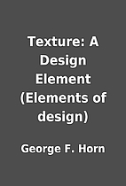 Texture: A Design Element (Elements of…