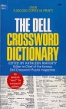 The Dell Crossword Dictionary by Kathleen…