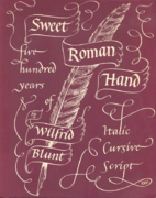 Sweet Roman hand : five hundred years of…