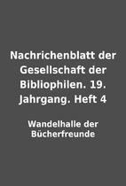 Nachrichenblatt der Gesellschaft der…