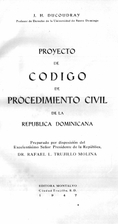 Proyecto de código de procedimiento civil…