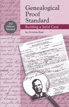 Genealogical Proof Standard: Building a…
