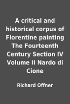 A critical and historical corpus of…