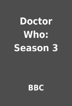 Doctor Who: Season 3 by BBC