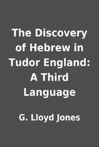 The Discovery of Hebrew in Tudor England: A…