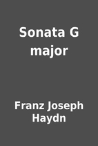 Sonata G major by Franz Joseph Haydn