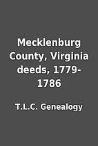 Mecklenburg County, Virginia deeds,…