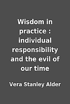 Wisdom in practice : individual…
