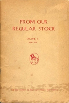 The New Yorker: From Our Regular Stock,…