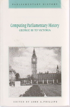 Computing Parliamentary history : George III…