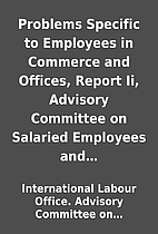 Problems Specific to Employees in Commerce…