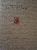 Self-Defense by Paul Van Ostaijen