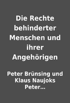 Die Rechte behinderter Menschen und ihrer…